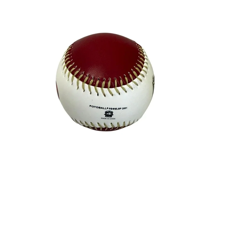 Fotoball Sacramento River Cats Baseball 2001 White Red Excellent Coca-Cola Logo